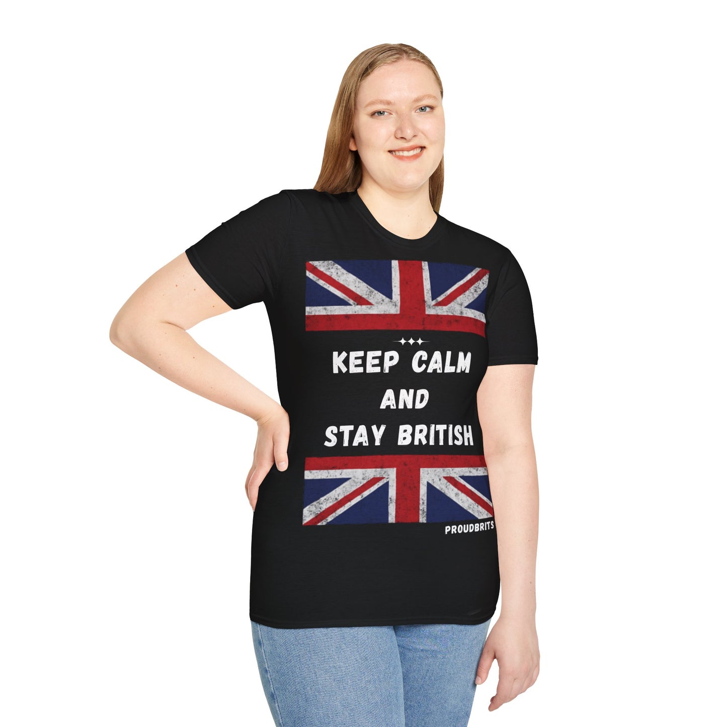 Keep Calm Tee – ProudBrits Edition (Unisex)