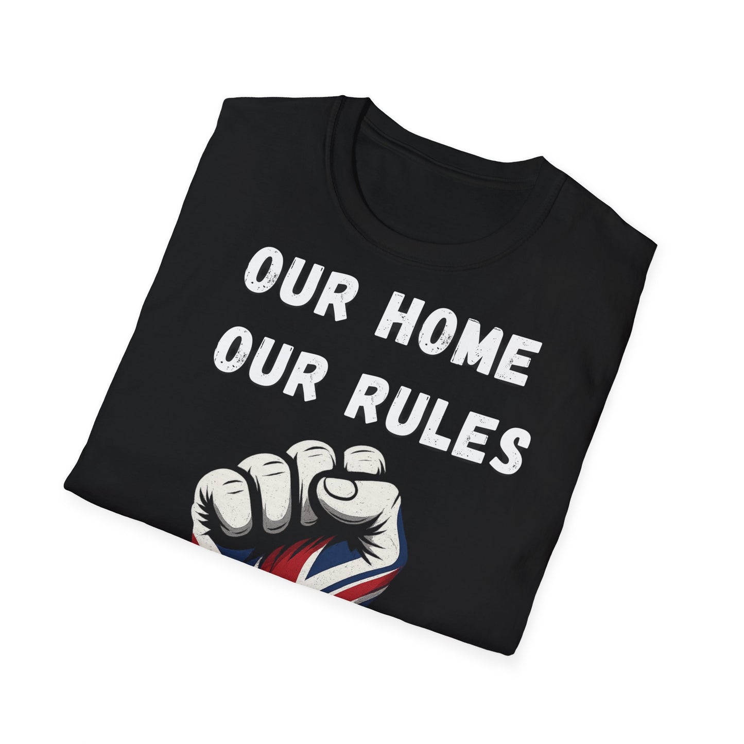 Our Home, Our Rules – Patriotic Tee (Unisex)