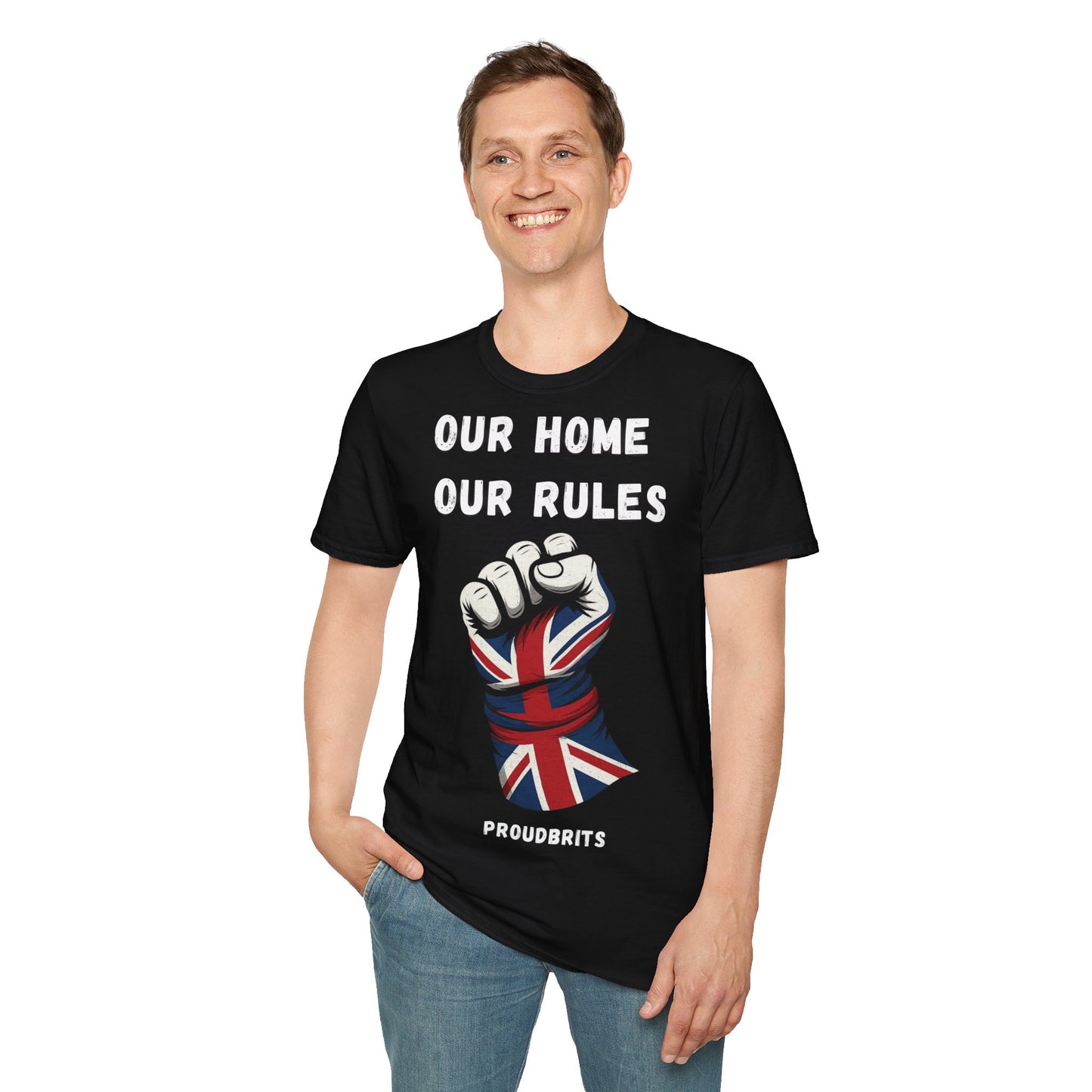 Our Home, Our Rules – Patriotic Tee (Unisex)