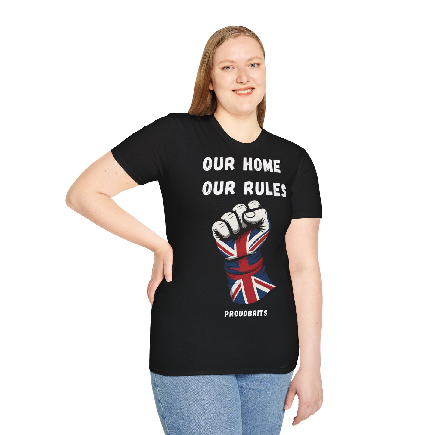 Our Home, Our Rules – Patriotic Tee (Unisex)