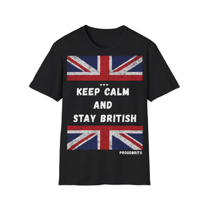 Keep Calm Tee – ProudBrits Edition (Unisex)
